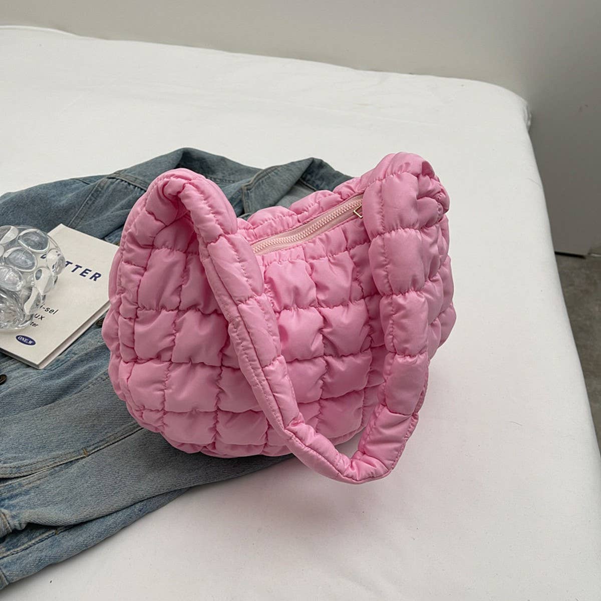 Dongdaemun Cloud Bag Puffy Shoulder Tote_CUAB00525
