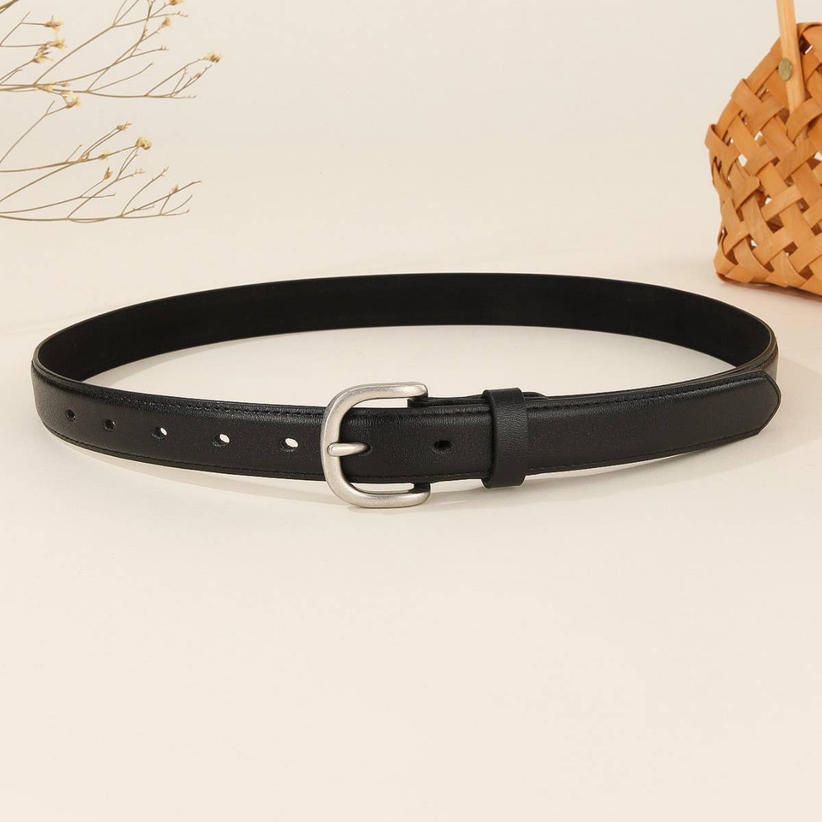 Simple Edge Belt for Business Pants and Jeans_CWABE1244