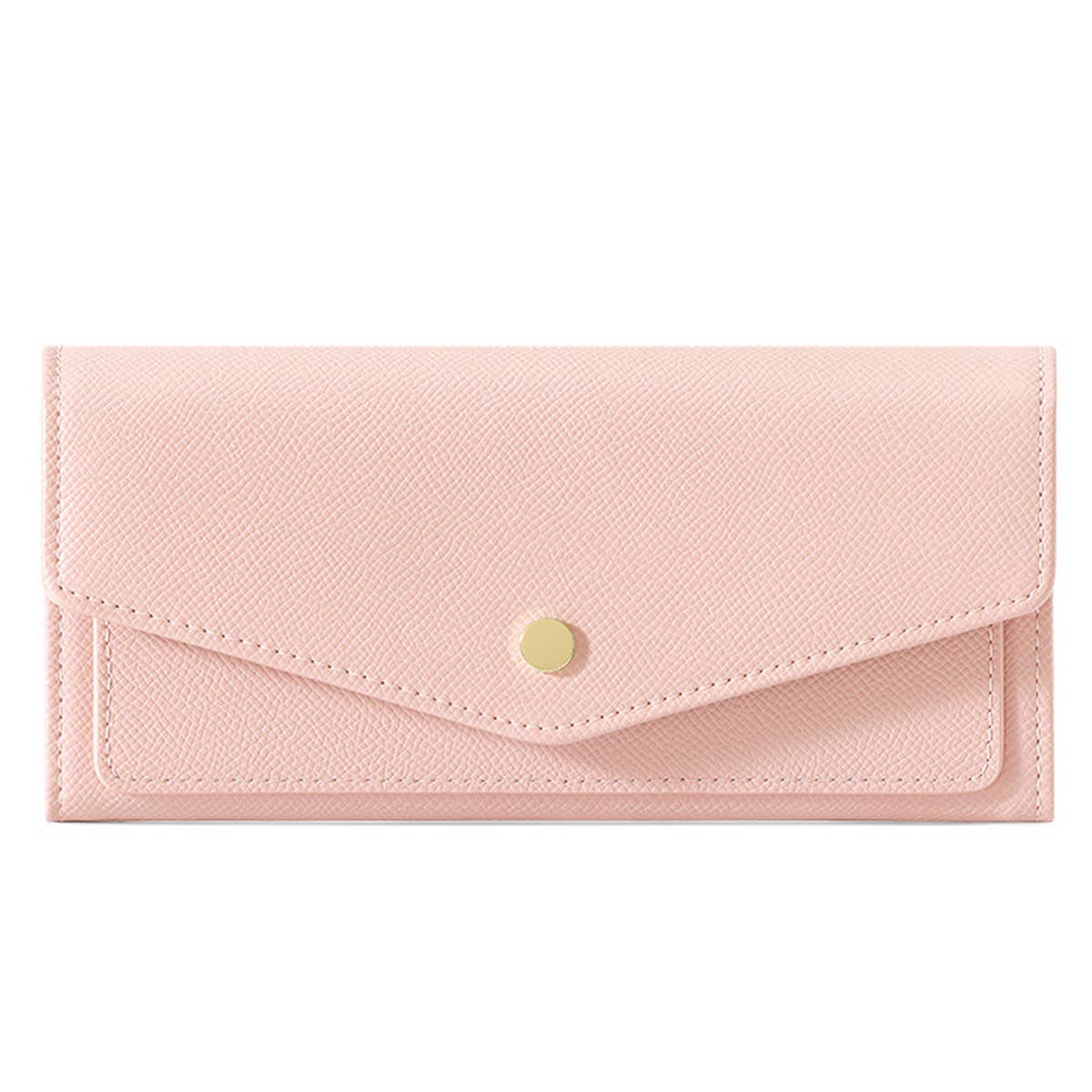 COLOR BLOCKING MINIMALIST LARGE CAPACITY WALLET_CWAB1609