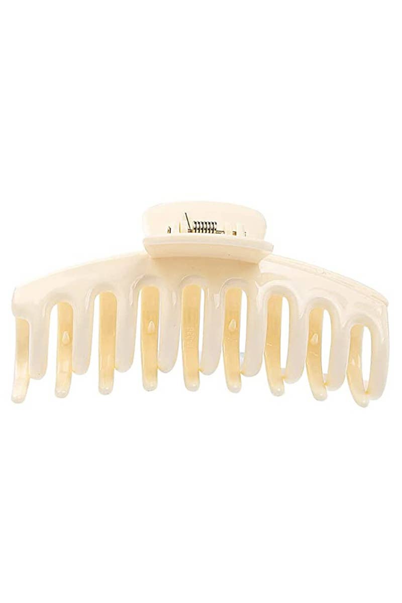 4.3" Matte PS Plastic Hair Claw Clip, Strong Hold_CWAHA0090