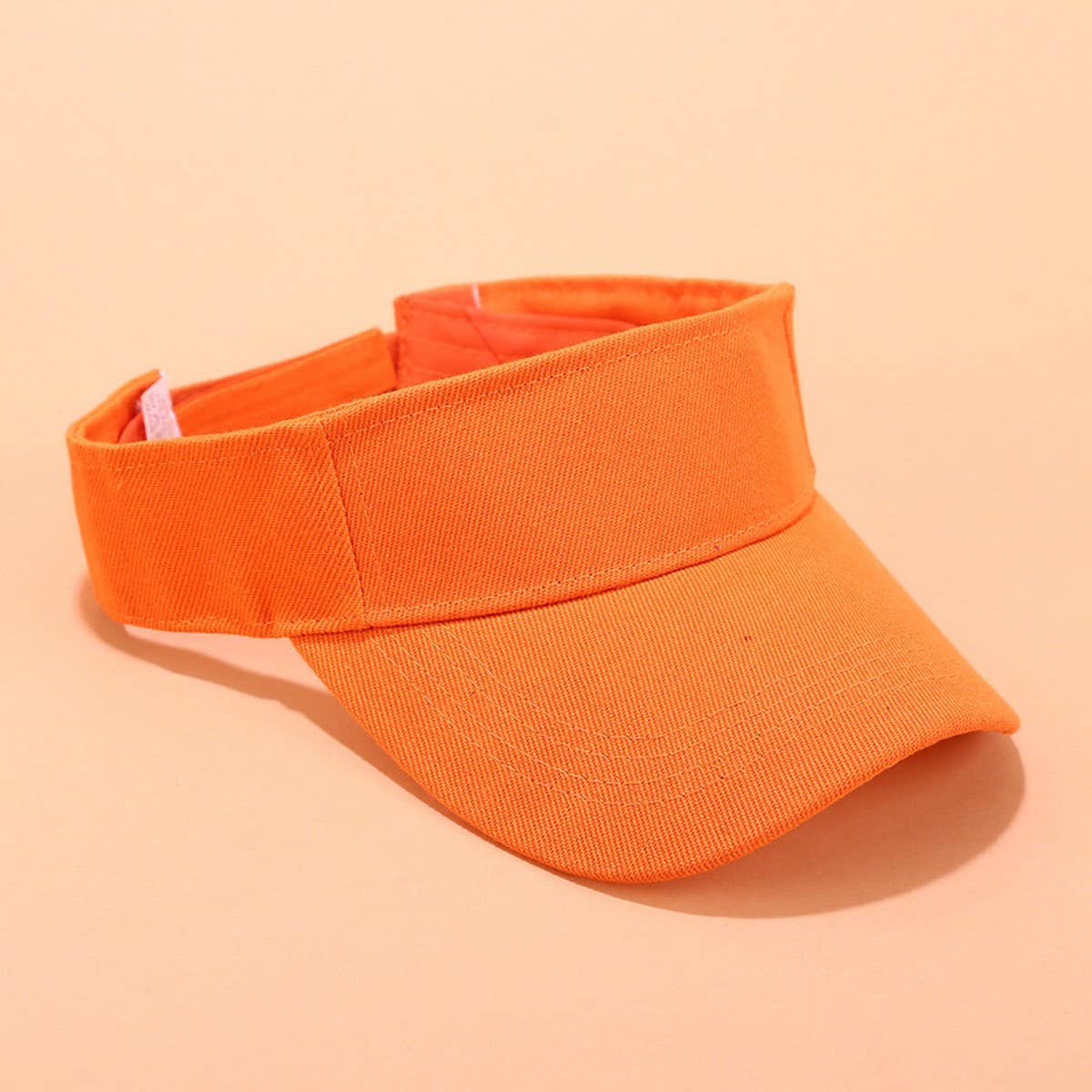 Embroidered Letter Visor Hat - Summer Sunshade Cap_CWAH3284