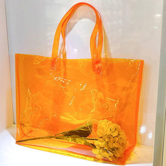 THICKENED TRANSPARENT LARGE CAPACITY HANDBAG_CWAB1451