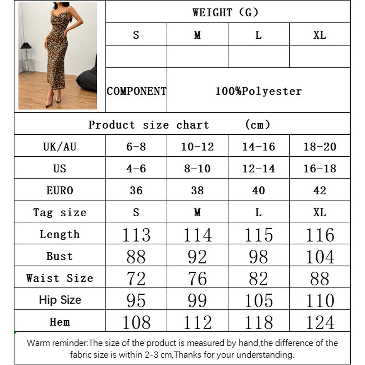 Sexy leopard print halter neck halter long dress