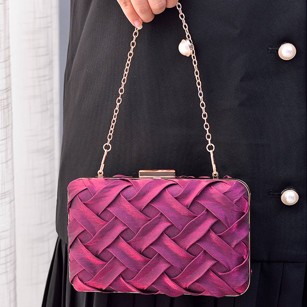 WOMEN DINNER FASHION SHOULDER BAG SMALL BAG_CWAB0652