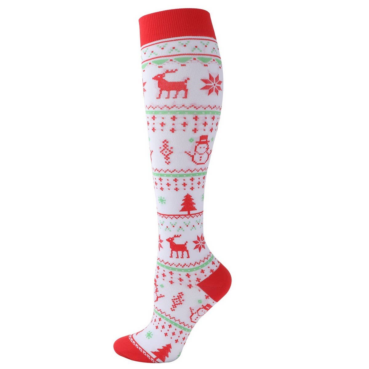 WOMEN'S CHRISTMAS SPORTS COMPRESSION SOCKS