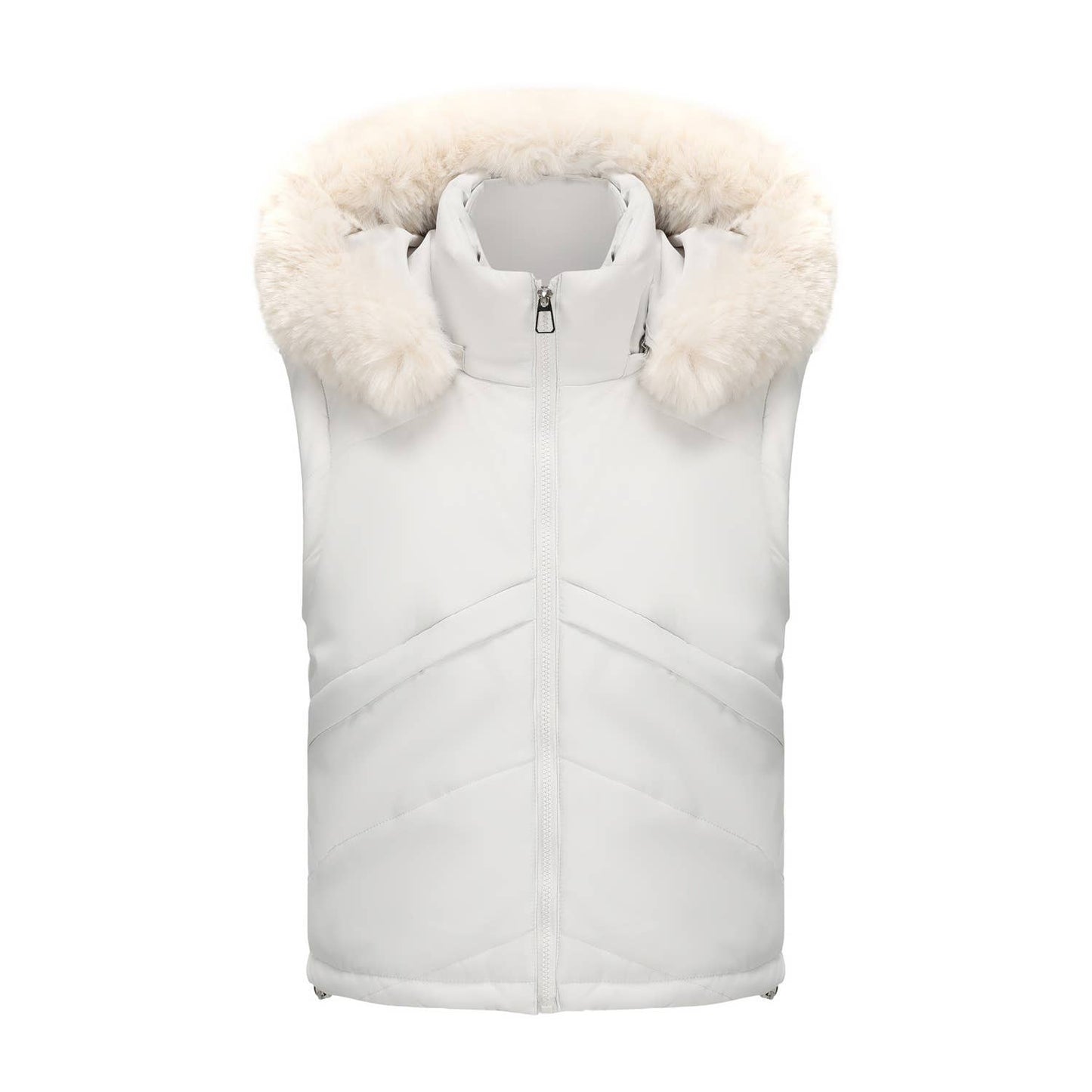 Two detachable cotton-padded jackets