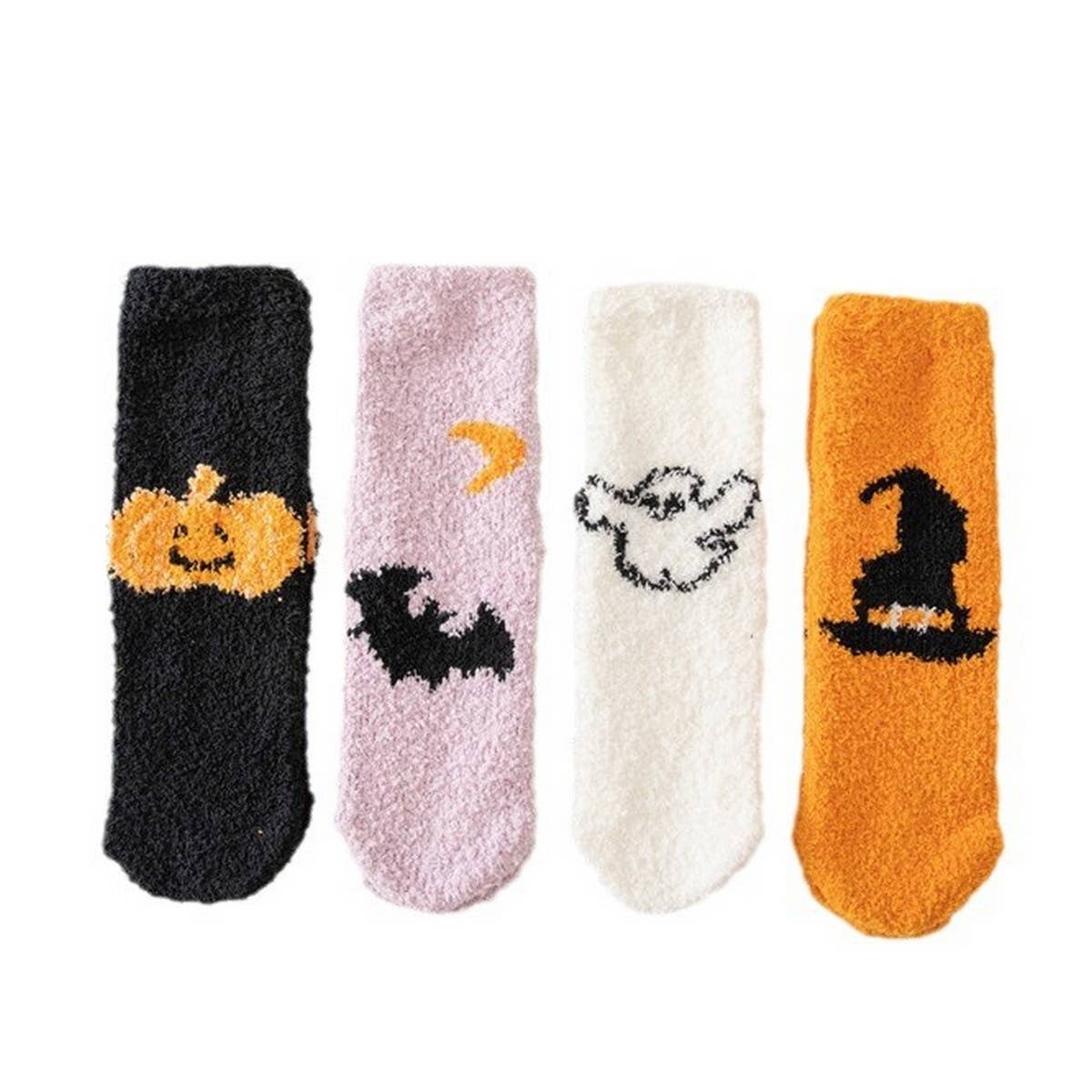 HALLOWEEN THICKENED CORAL FLEECE SOCKS