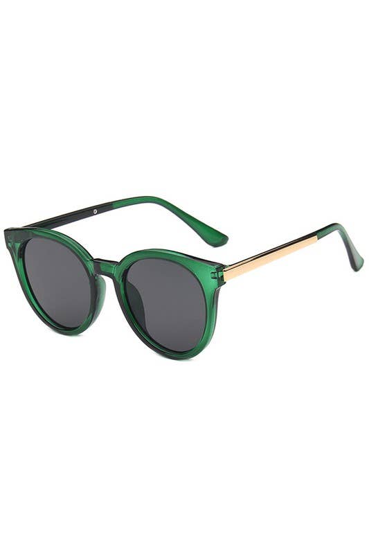 TRENDY FASHION ROUNDED SUNGLASSES