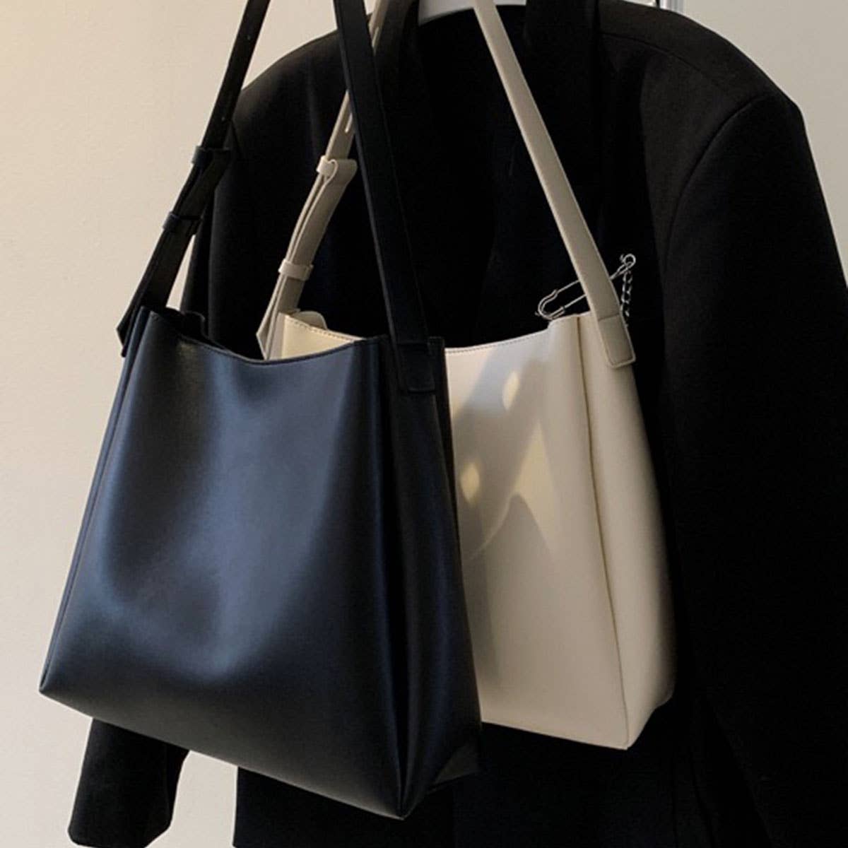 CWAB4832_RETRO LARGE CAPACITY MOTHER-AND-CHILD BUCKET BAG