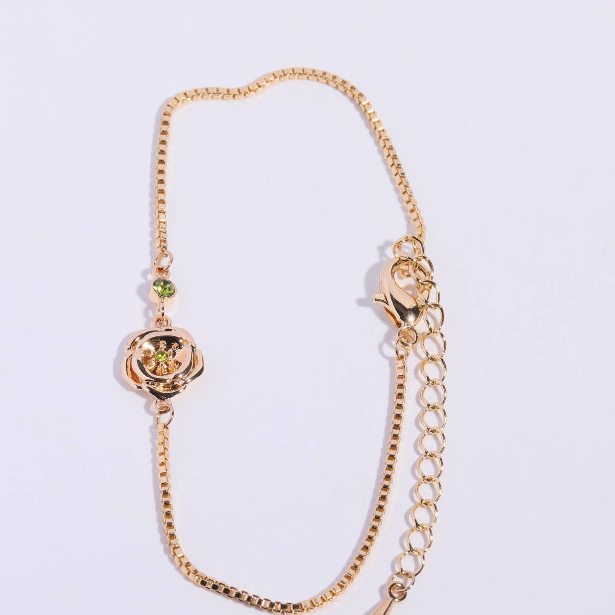 DECEMBER FLOWERBRACELET ZIRCON PENDANT BRACELET