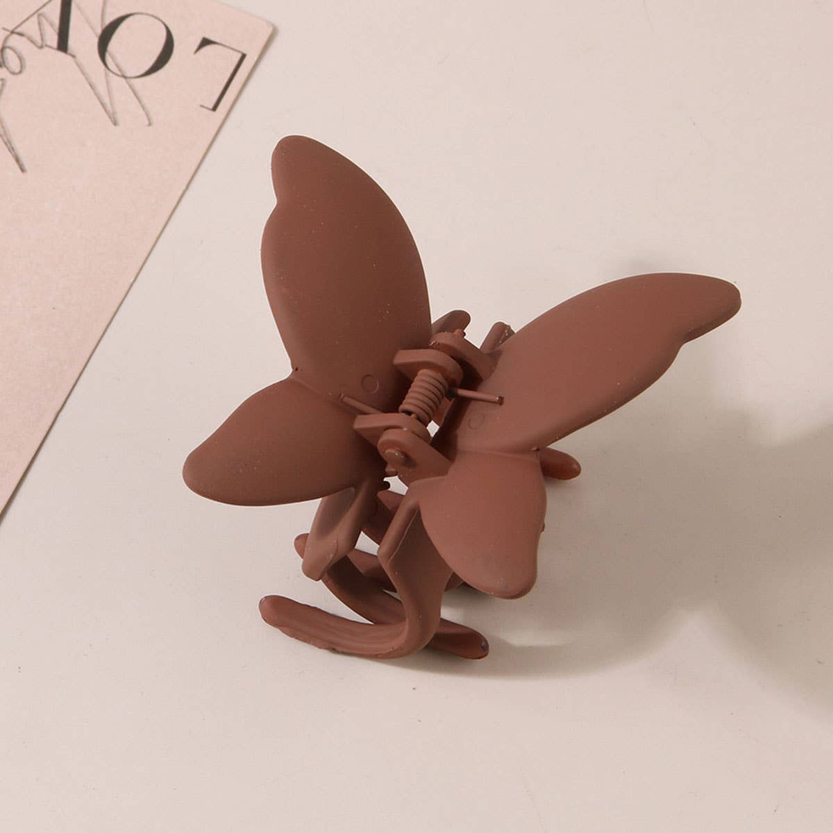 Matte Butterfly Hair Claw Clip ? Strong & Stylish_CWAHA0087