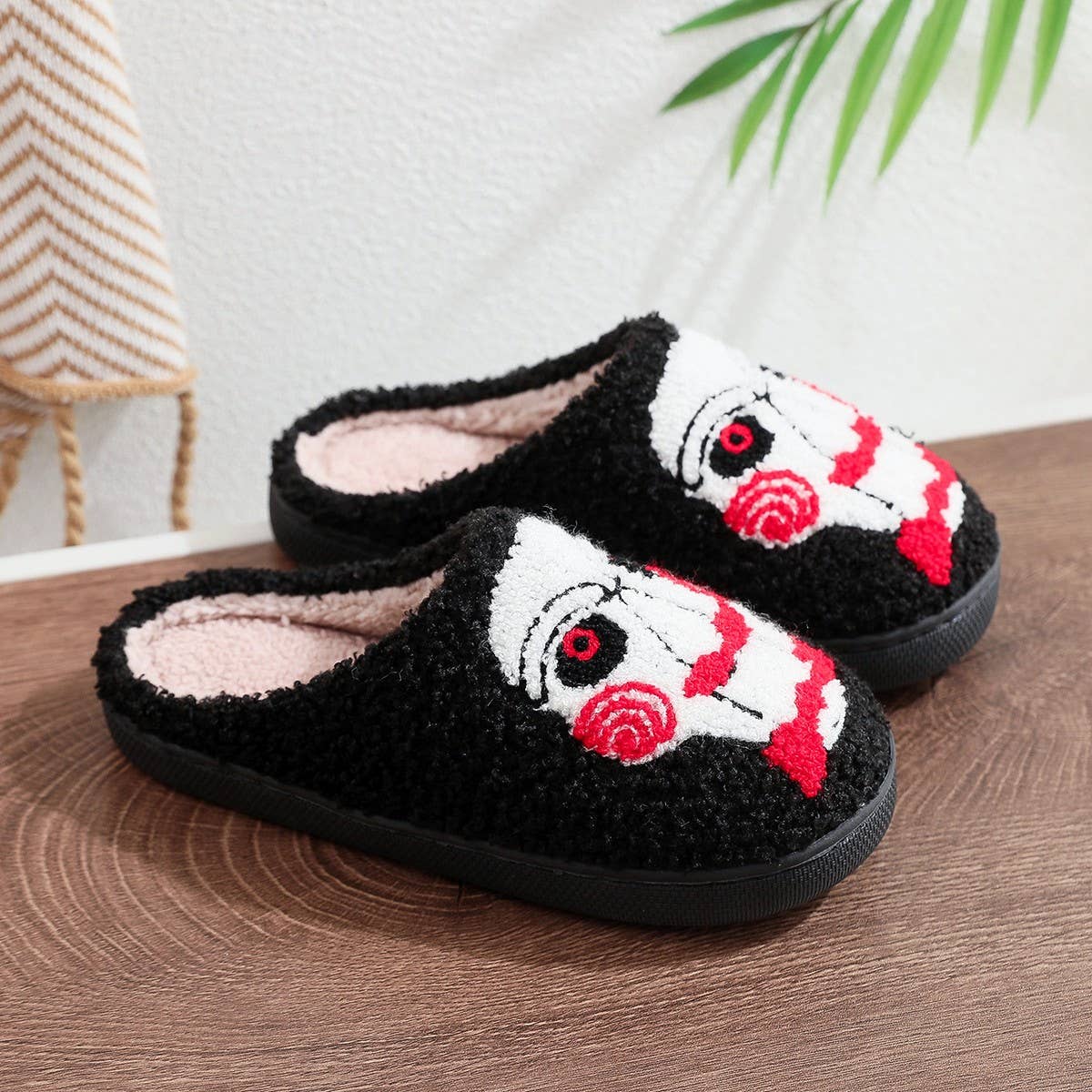NEW HALLOWEEN  HORROR COTTON SLIPPERS