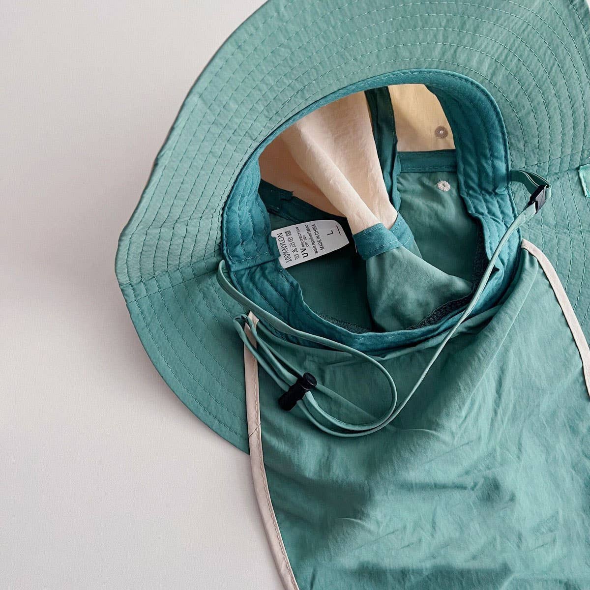 FASHIONABLE SPLICING BREATHABLE BUCKET HAT_CWAH2869