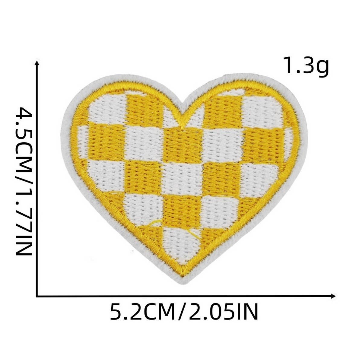 NEW CREATIVE COLORFUL LOVE EMBROIDERY PATCH