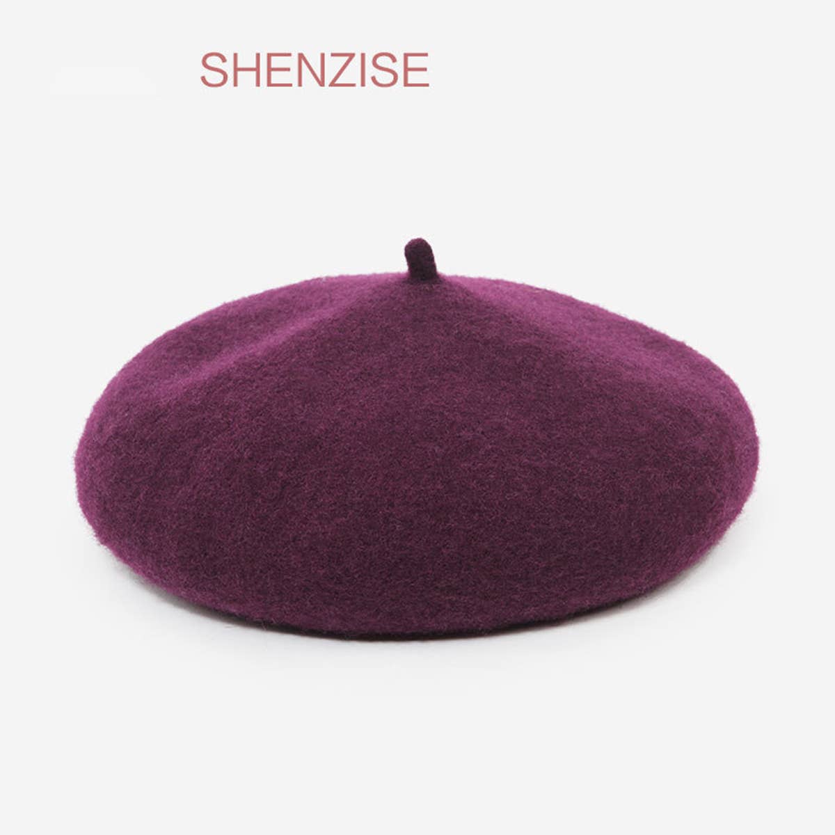 AUTUMN AND WINTER RETRO SOLID COLOR BERET_CWAH1926