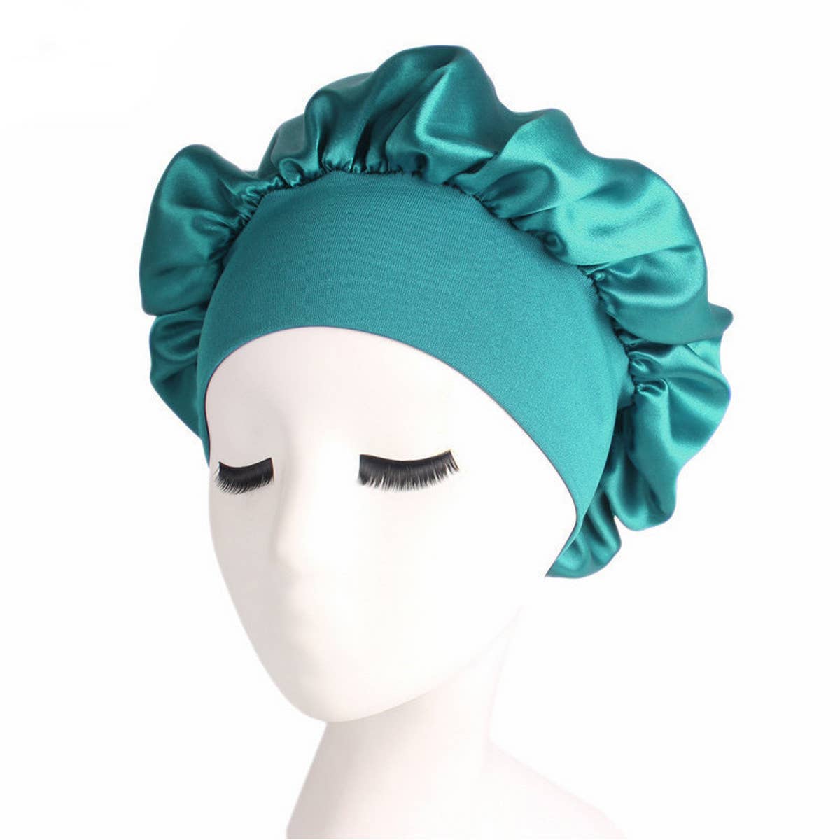 NEW WIDE-BRIMMED NIGHTCAP WITH HEADBAND_CWAH1486