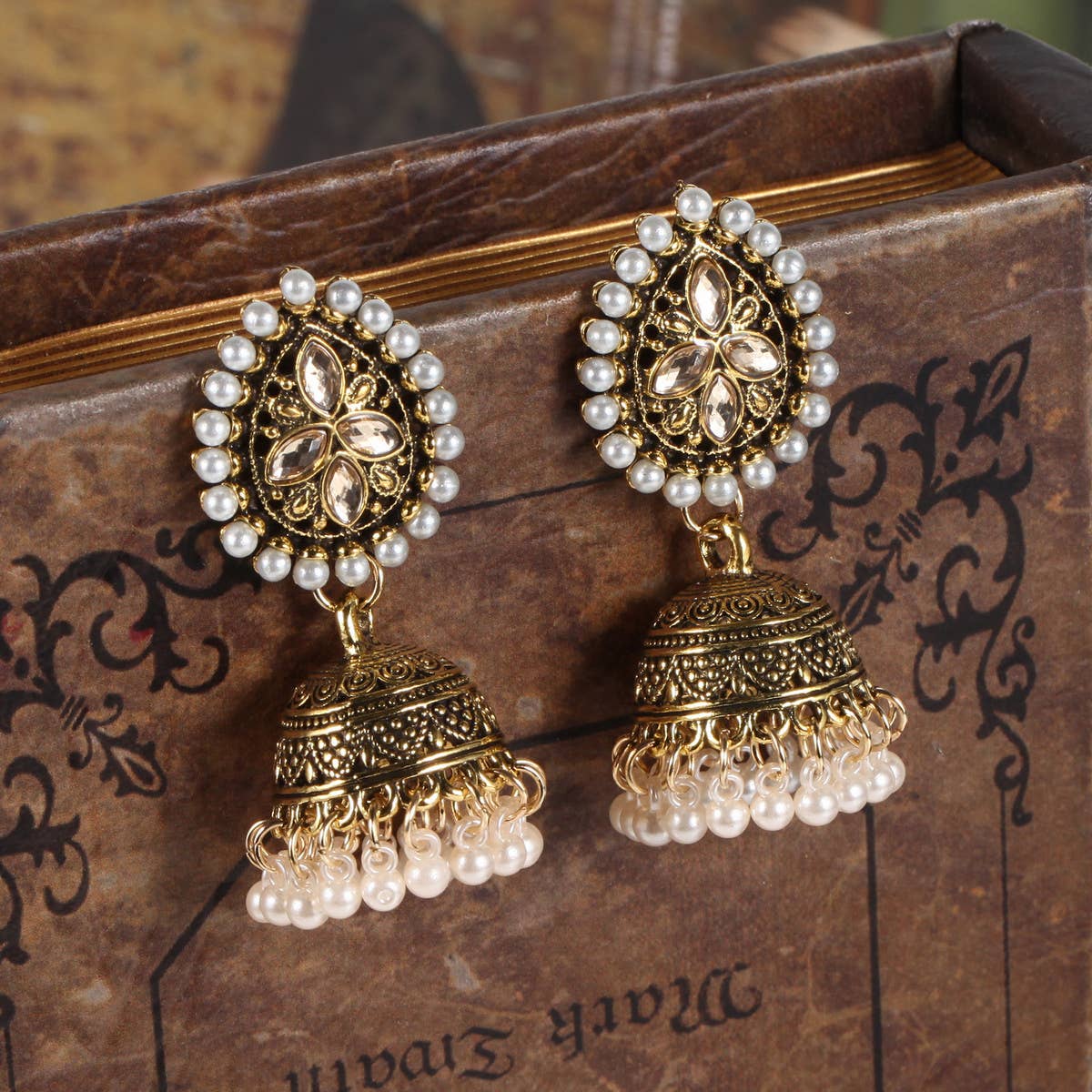 HANDMADE TASSEL BELL STYLE EARRINGS