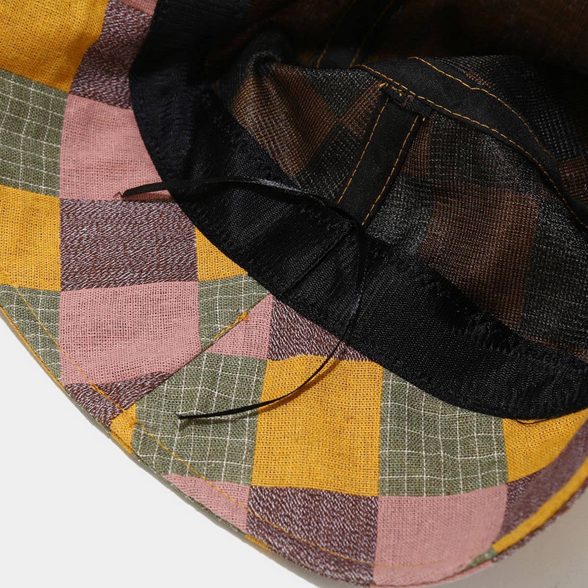 2024 NEW COLOR PLAID BUCKET HAT_CWAH1646