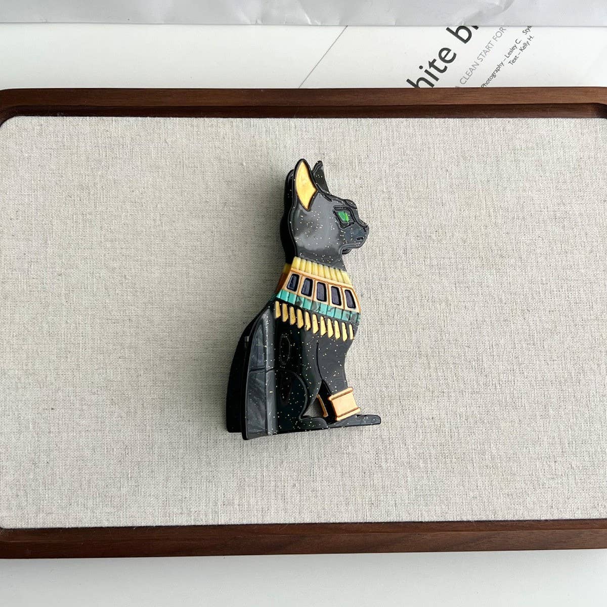 New Cat Acetate Hair Clip for Unique Style