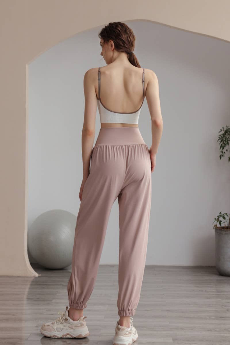 CWBMP0195_FALL CASUAL LOOSE YOGA RUNNING SWEATPANTS