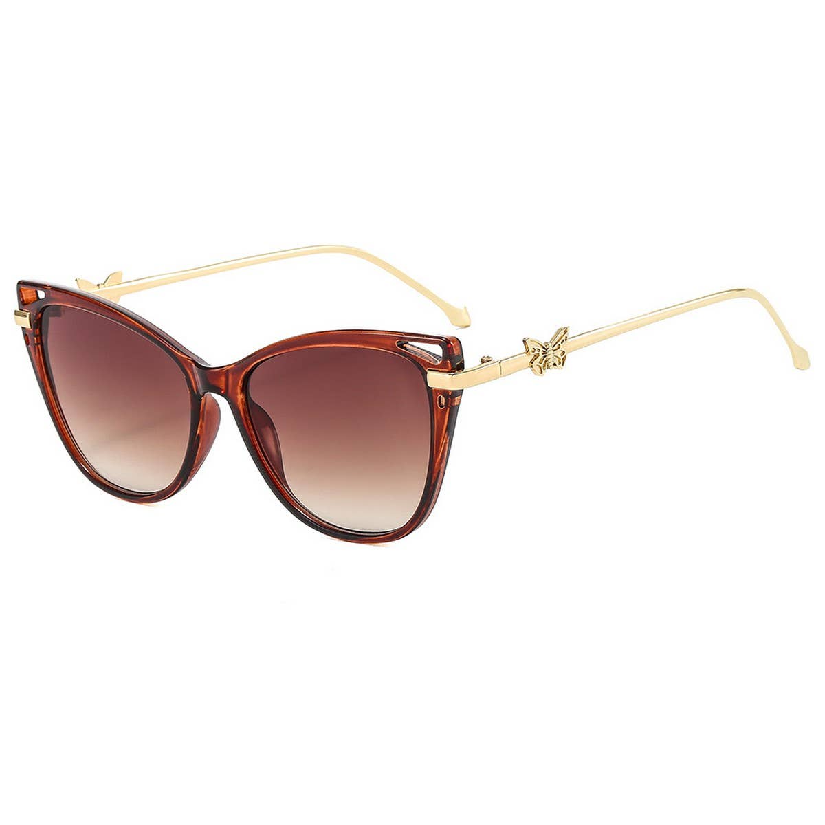 Elegant Butterfly Cat Eye Retro Fashion Sunglasses