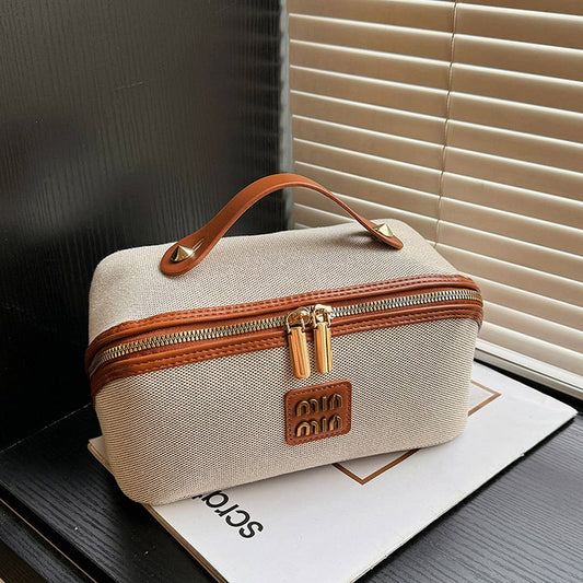 NEW FASHION RETRO HIGH-END STORAGE COSMETIC BAG_CWAB4366