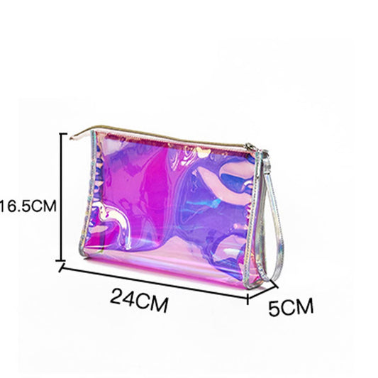COLORFUL WATERPROOF WASH BAG TRANSPARENT MAKEUPBAG_CWAB1452