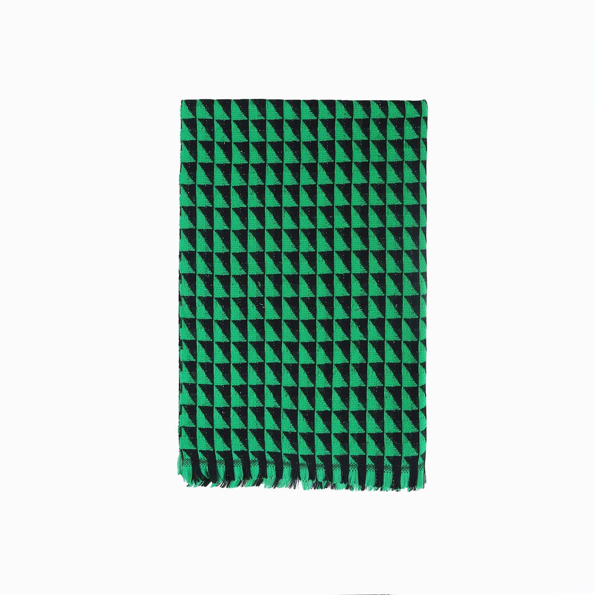 AUTUMN AND WINTER GEOMETRIC TRIANGLE PLAID SCARF_CWASC1111