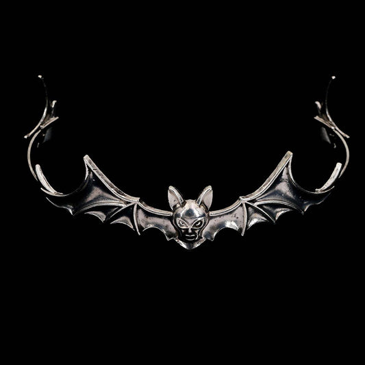 BAT VAMPIRE HORN HEADBAND HALLOWEEN CROWN TIARAS_CWMM2009