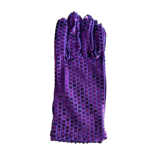 CWAG0293_SEQUINED STAGE NIGHT SHOW ACCESSORIES GLOVES