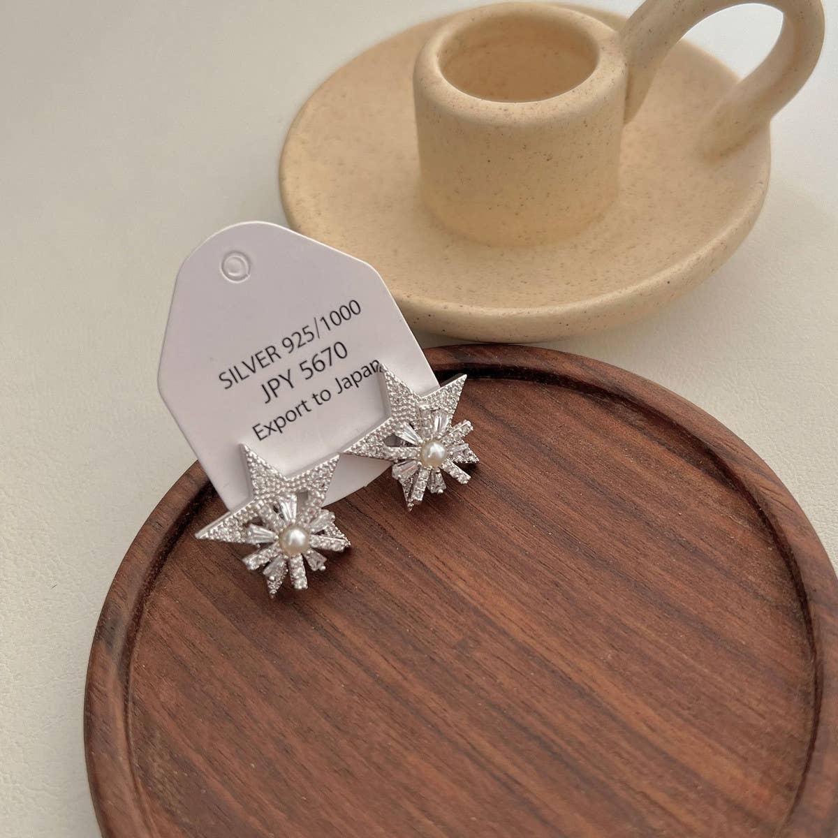 TRENDY FIVE-POINTED STAR EARRINGS