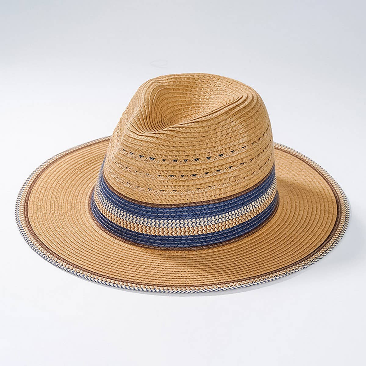 Summer leisure sunshade boutique straw hat_CWAH3414
