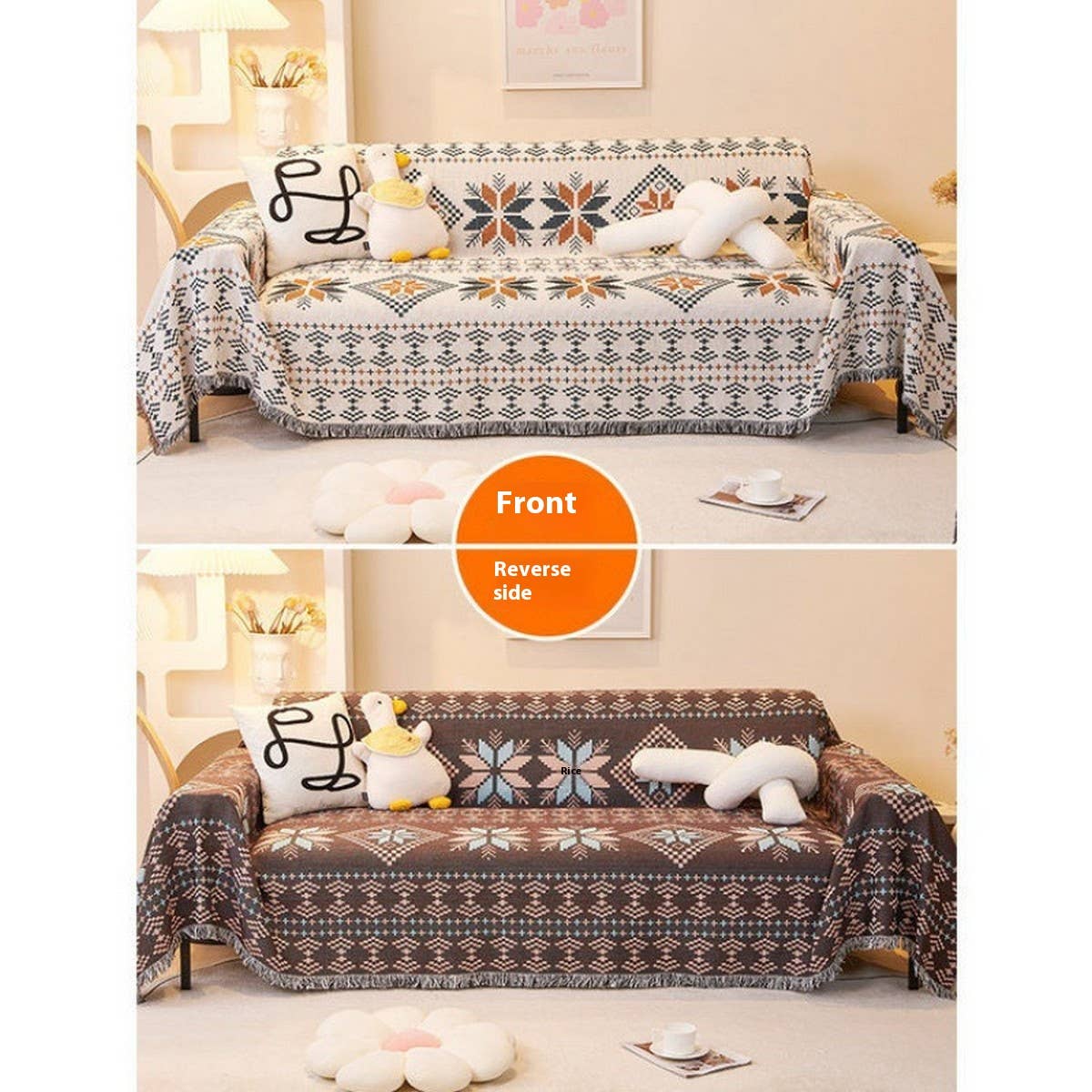 Sofa Throw Blanket for Couch, Chair & Picnic_CWMM9644