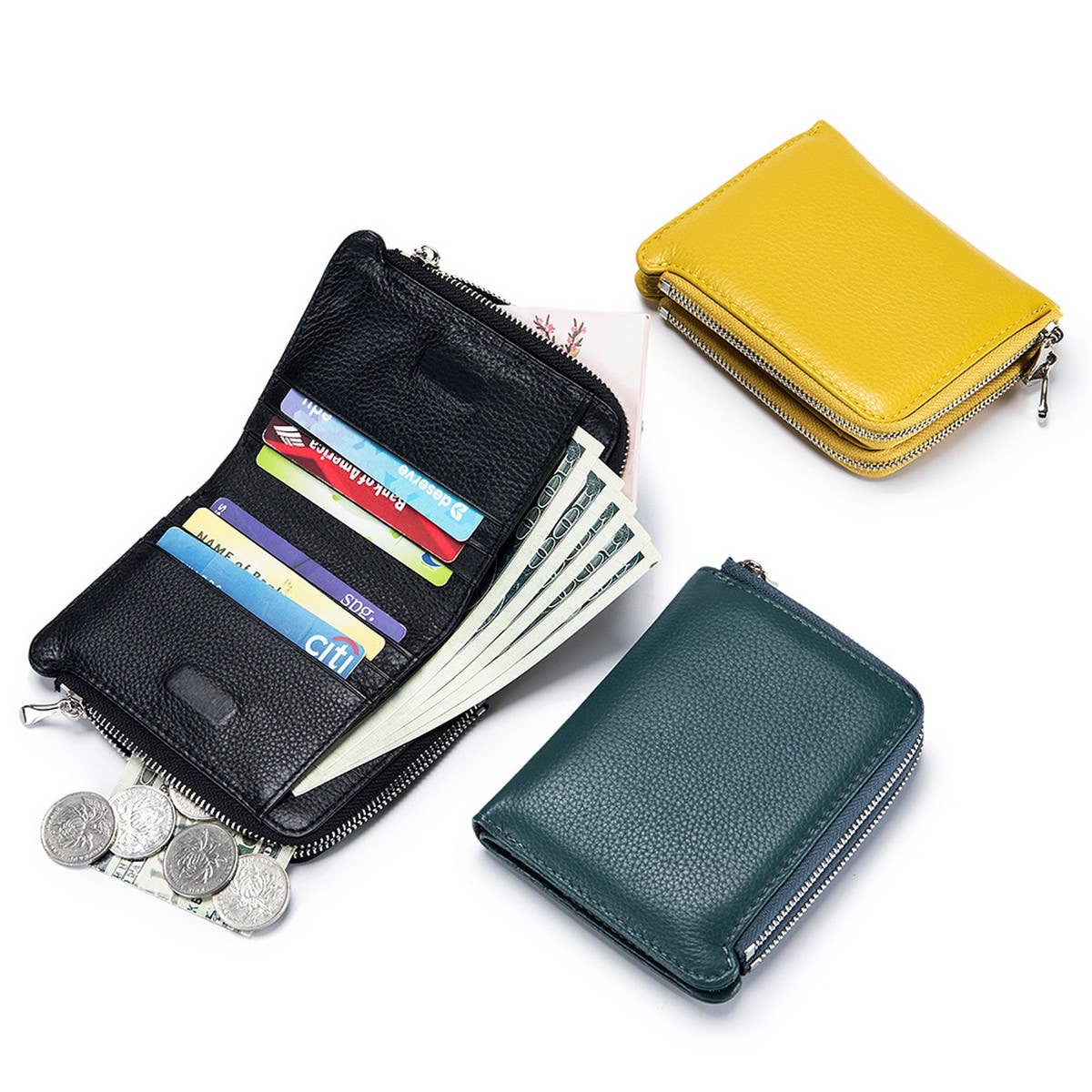 LARGE CAPACITY FASHION LEATHER SHORT WALLET_CWAB3798