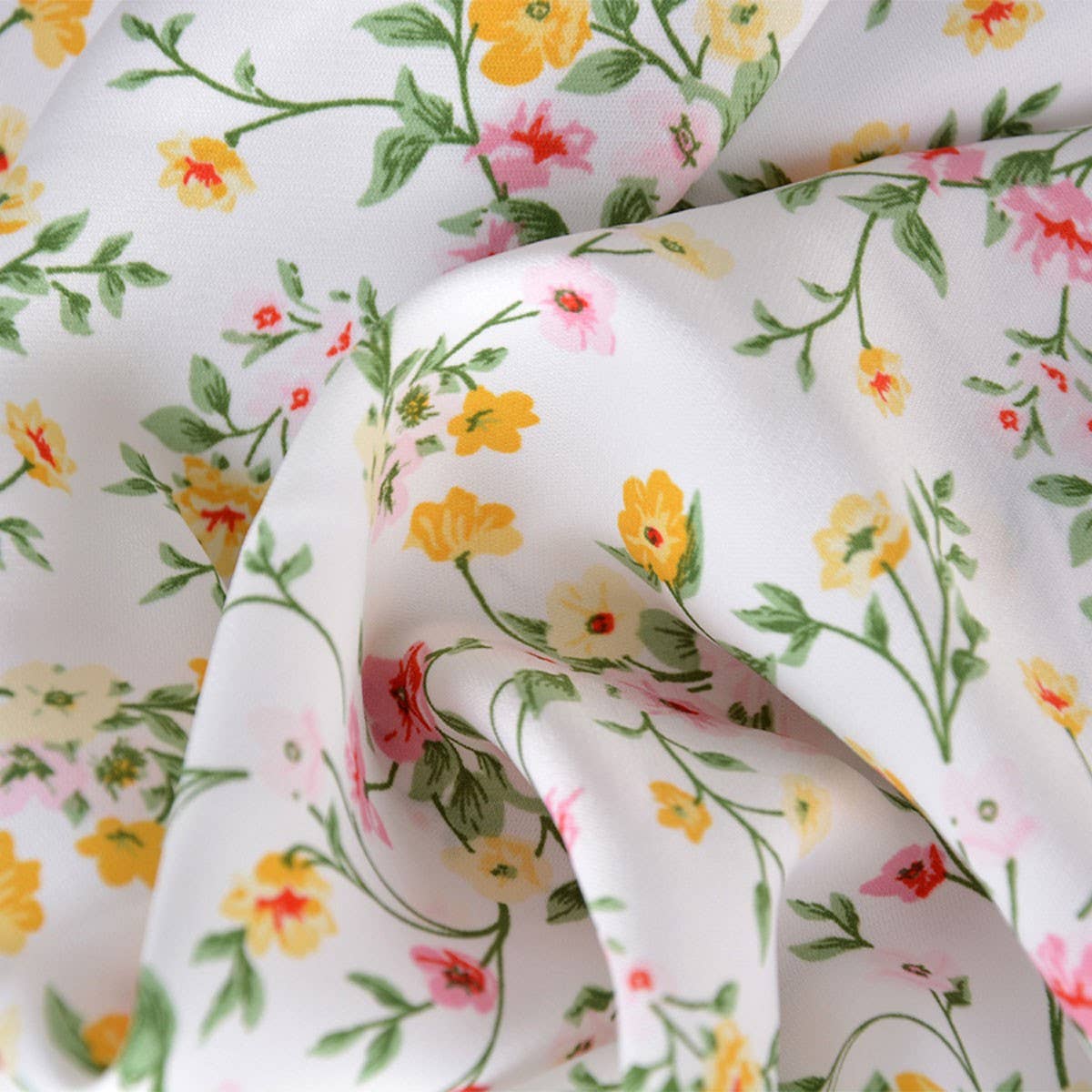 ACETATE SATIN SKIRT HIGH WAIST SLIT MAXI SKIRT_CWAB4804