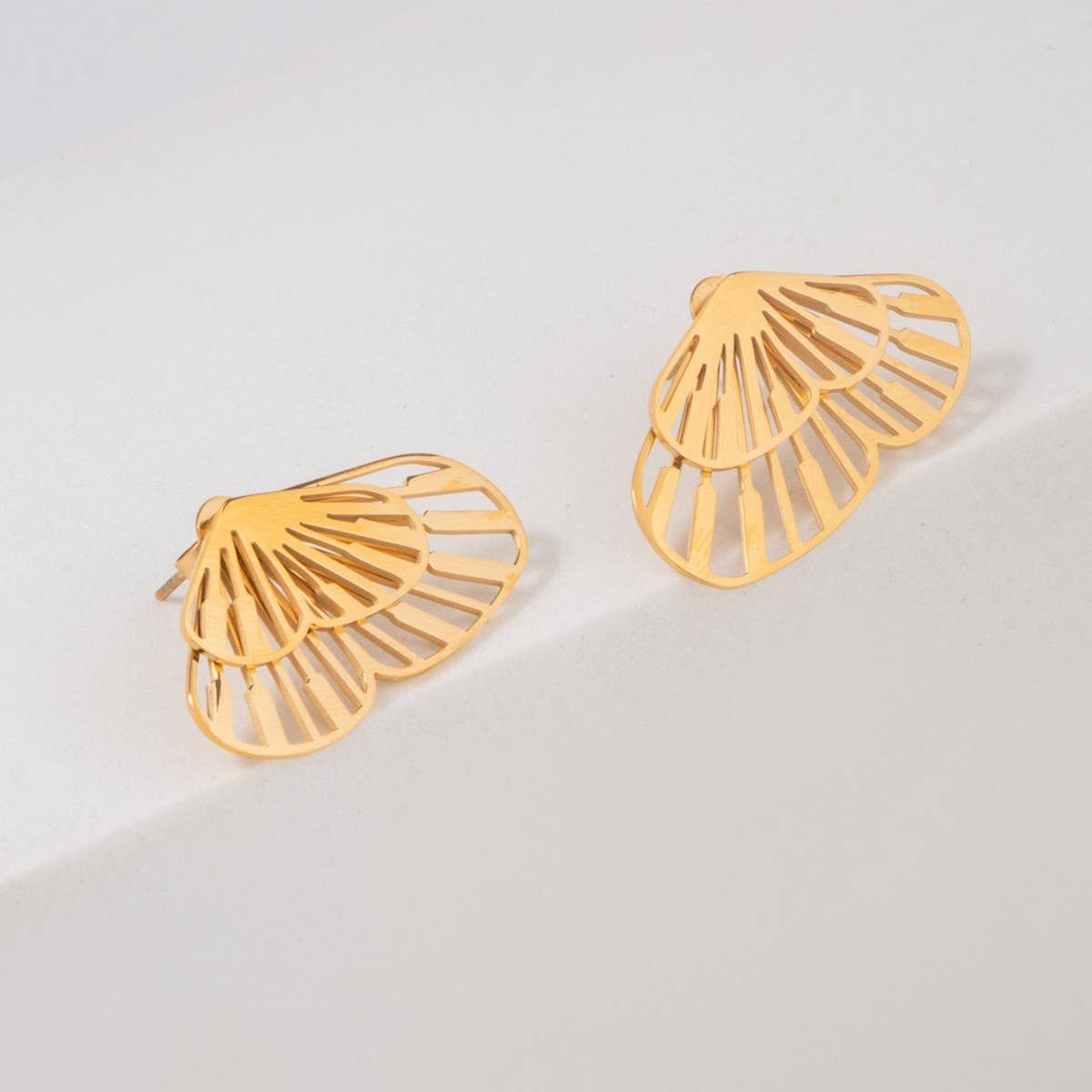 UNIQUE AND CREATIVE BUTTERFLY GOLD-PLATED EARRINGS