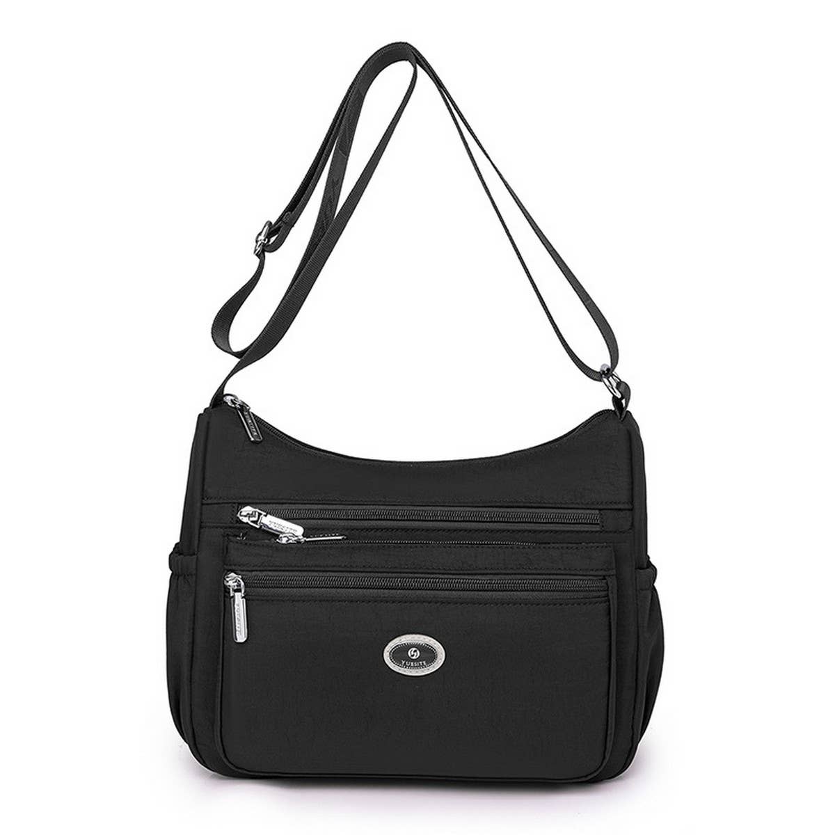 FASHIONABLE NYLON CLOTH SHOULDER MESSENGER BAG_CWAB3520
