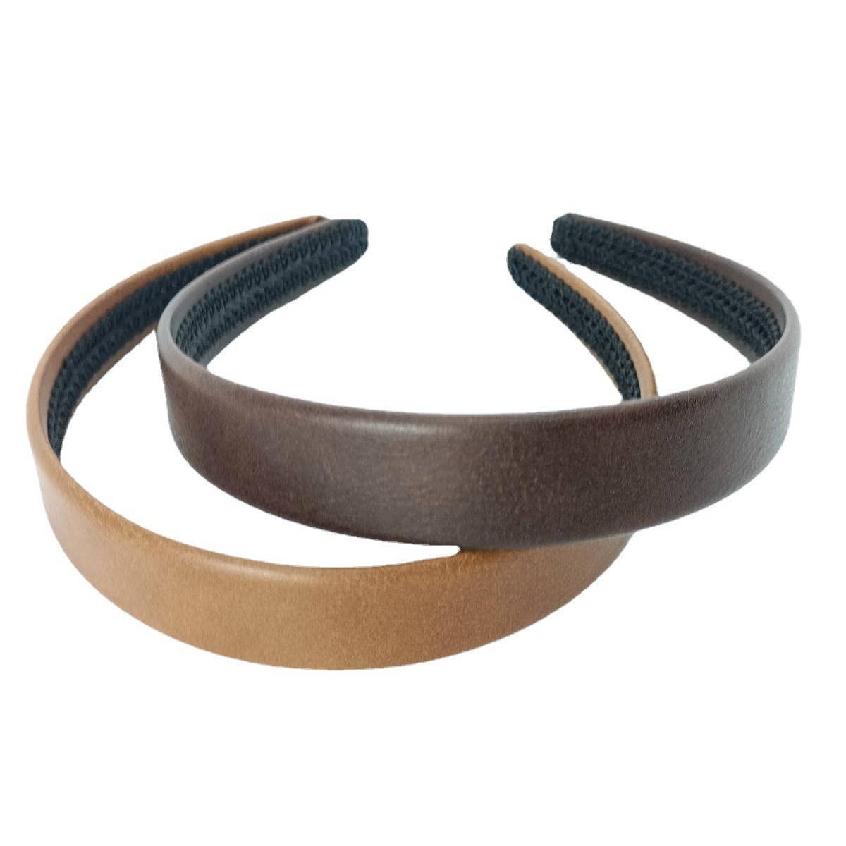 Vintage PU Leather Texture Headband
