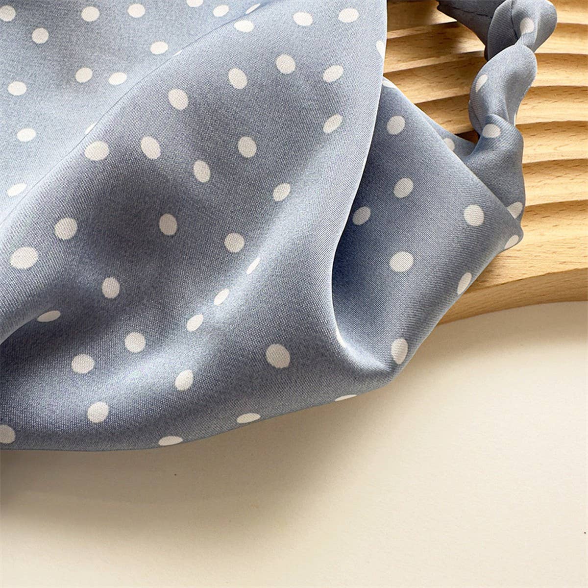 SATIN CLOTH TURBAN TRIANGLE HAIR ACCESSORIES