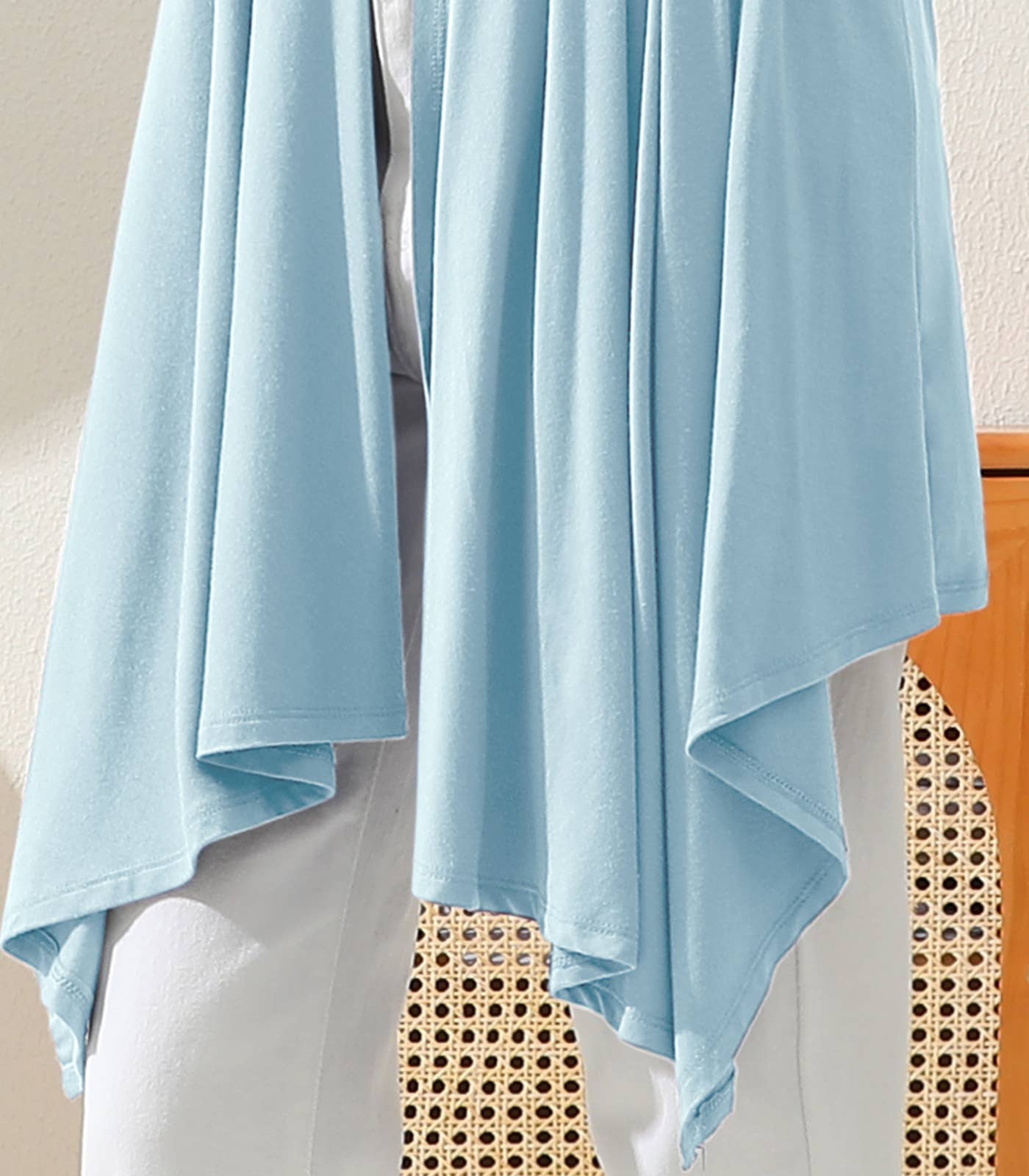 AWTL073_Long Sleeve Casual Open Front Long Cardigan