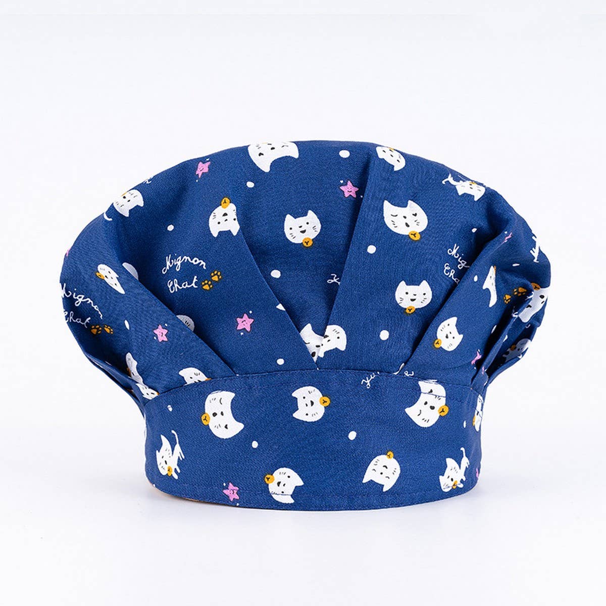 SURGICAL CAP MEDICAL PUFFY CAP PRINTED WORK CAP_CWAH3382