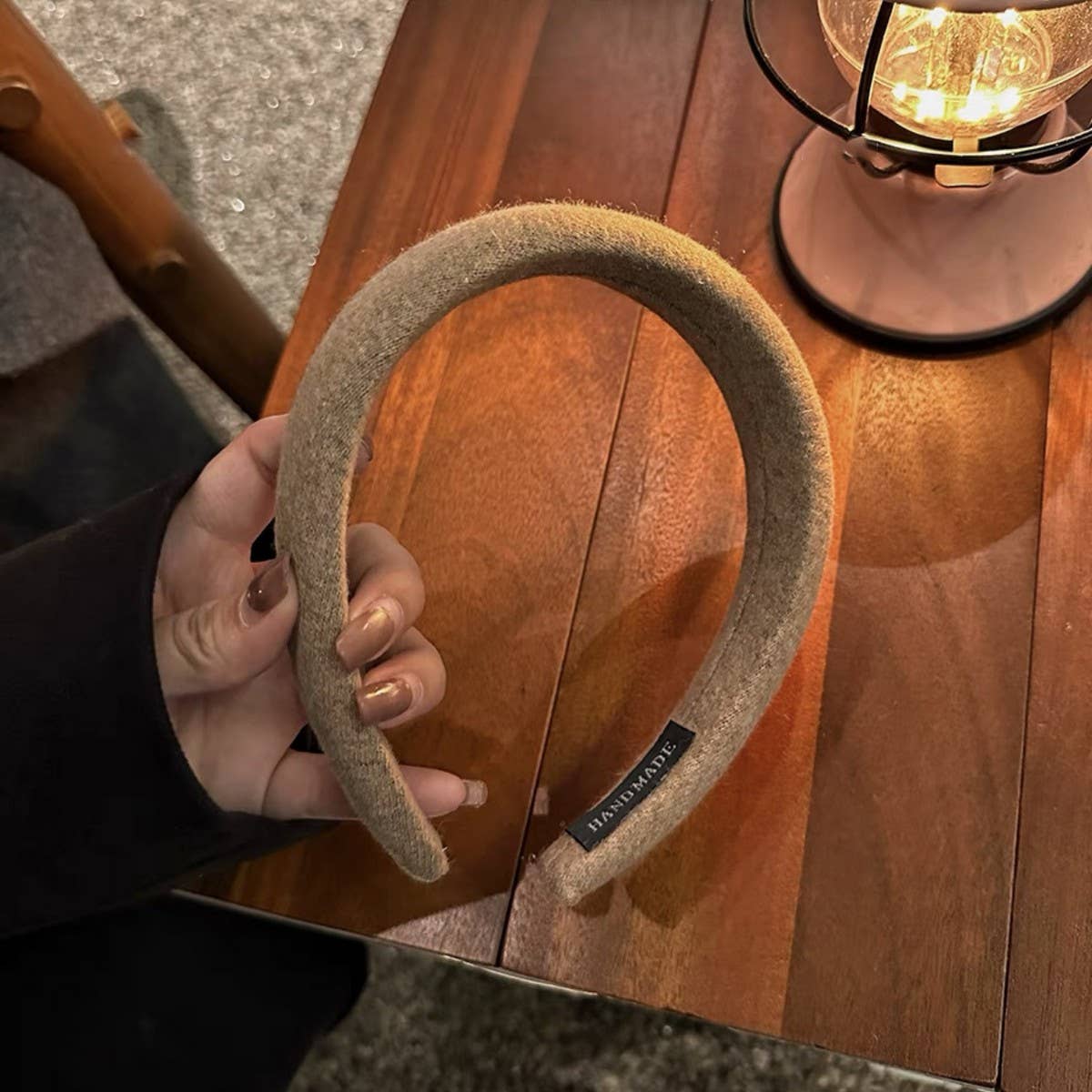 VERSATILE WOOL HIGH SKULLHEADBAND HEADDRES HAIRPIN