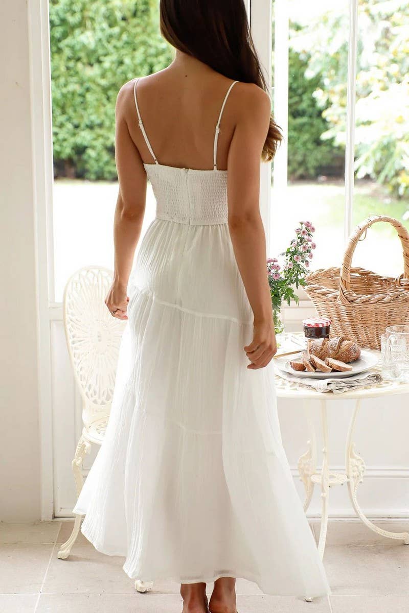 CWDMD5650_SLEEVELESS BACKLESS TIE STRAP MAXI FLARE DRESS