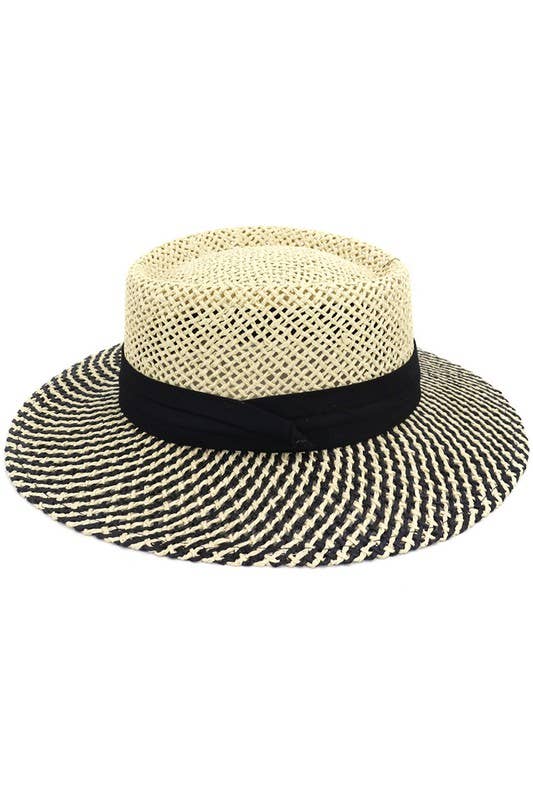 CASUAL TRENDY FASHION STRAW HAT_CWAH072
