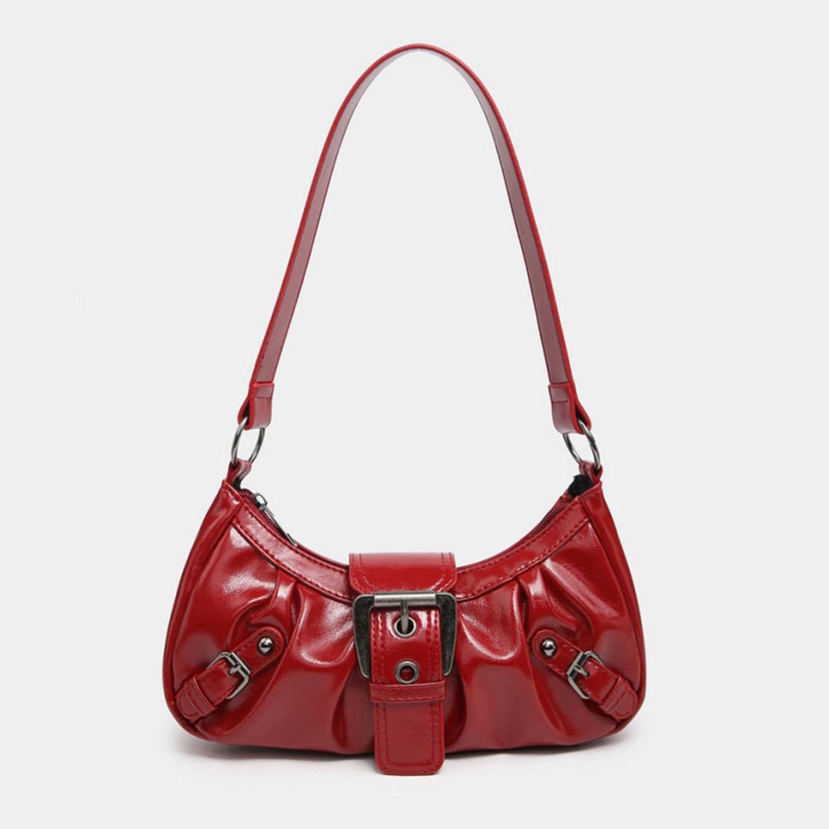 Maillard retro distressed single-shoulder bag