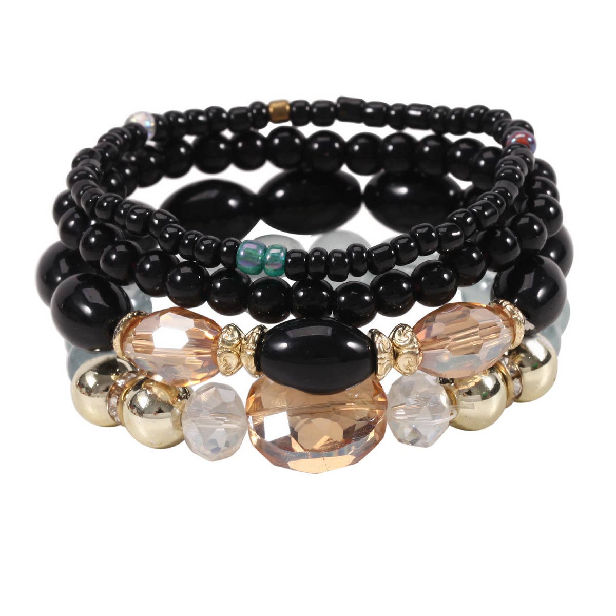 FASHION BOHEMIAN RHINESTONE STRETCH BRACELET_CWAJE2237