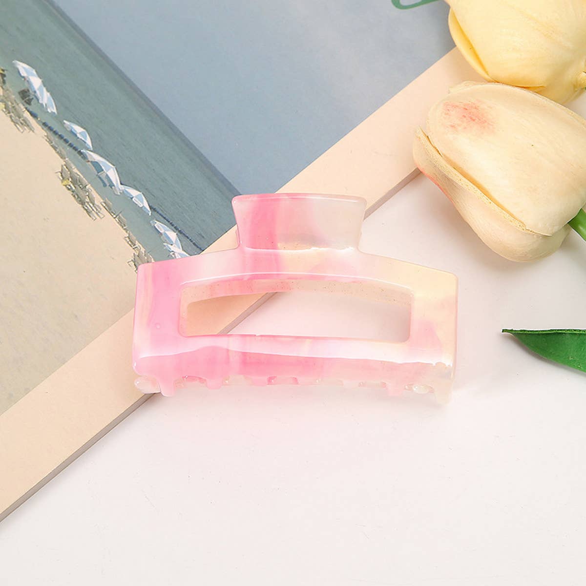 SIMPLE SYMPHONY GRADIENT HAIR CLIP HAIRPIN_CWAHA1002