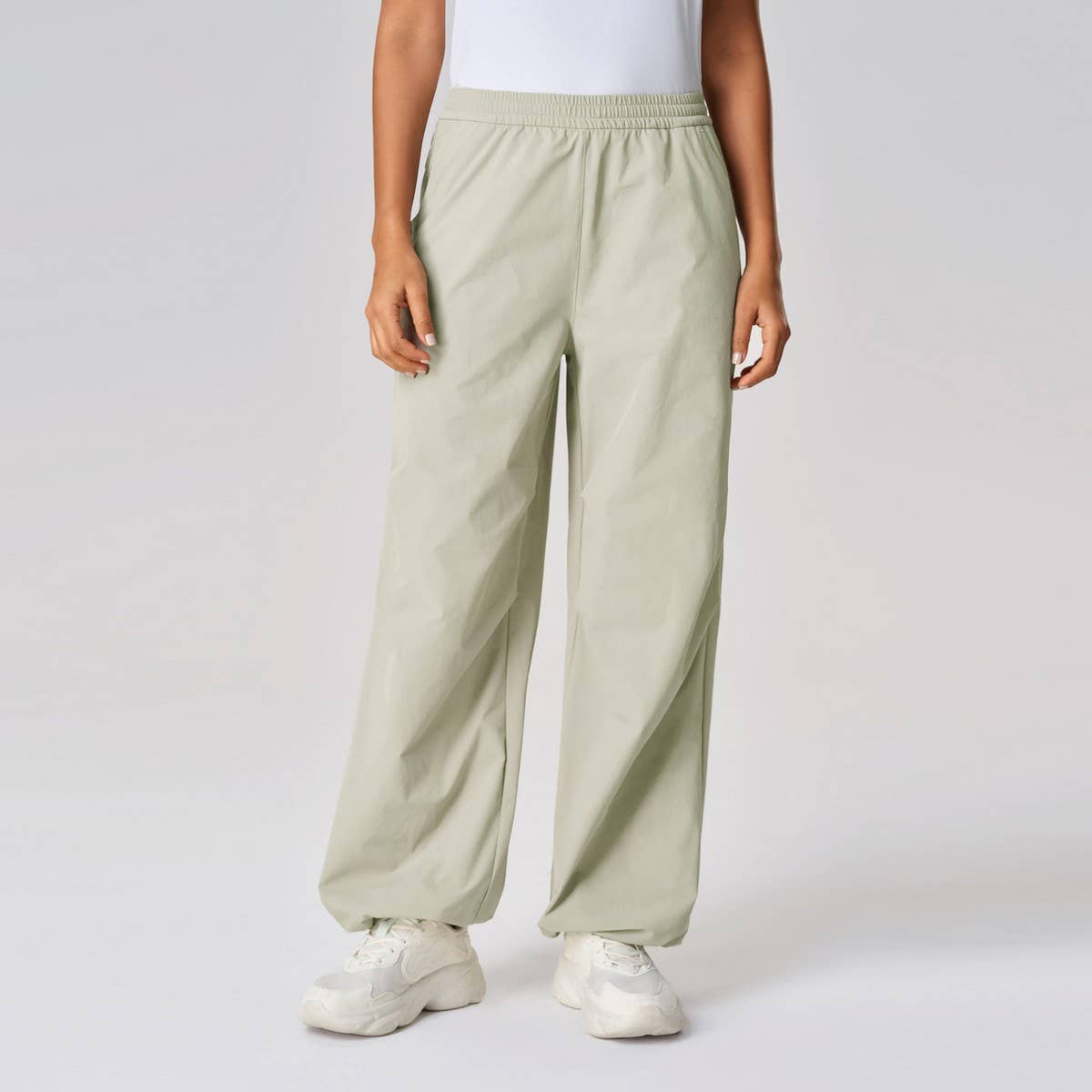 Women's Quick-Dry Wide-Leg Drawstring Pants