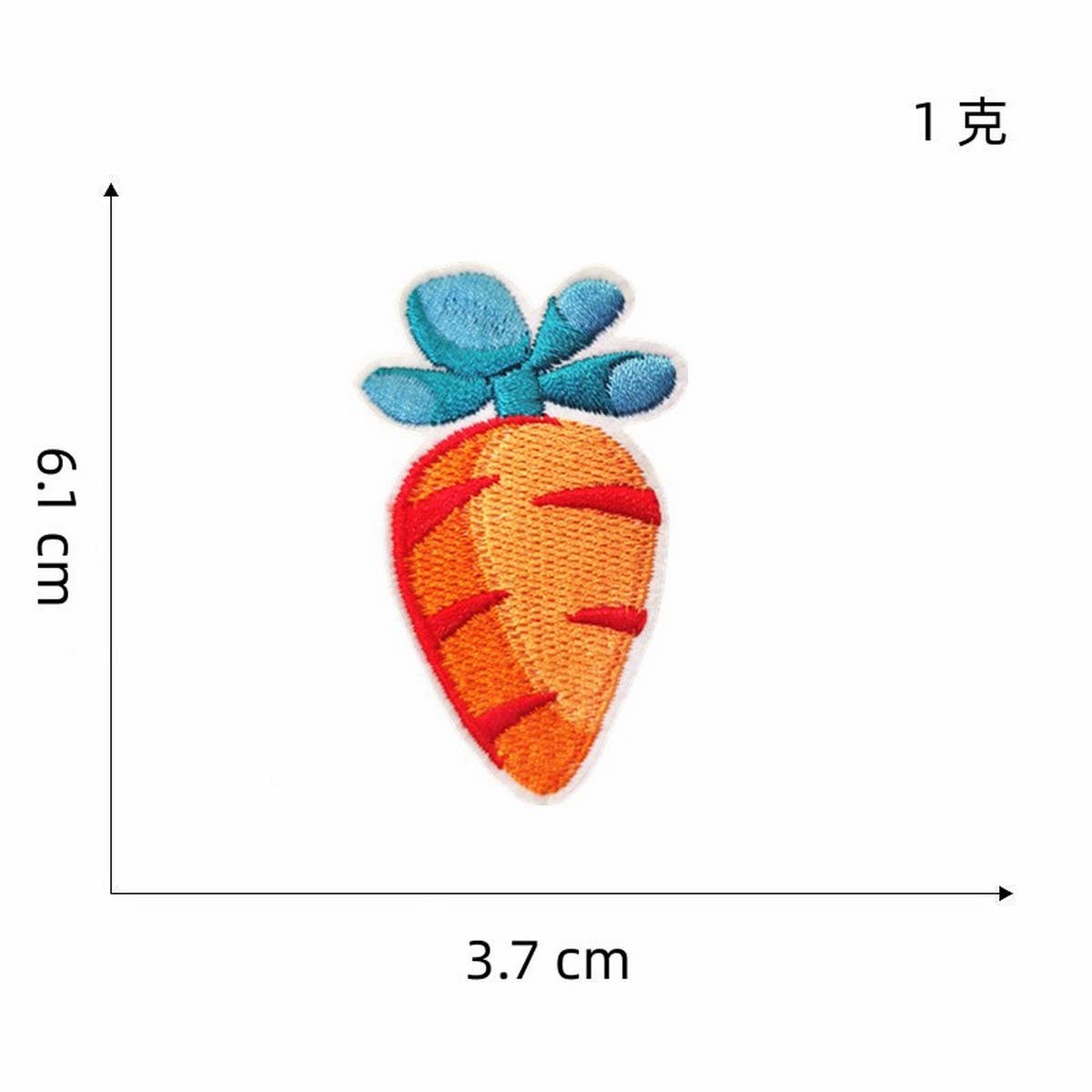 COLORFUL CUTE CARTOON RABBIT EMBROIDERED PATCH