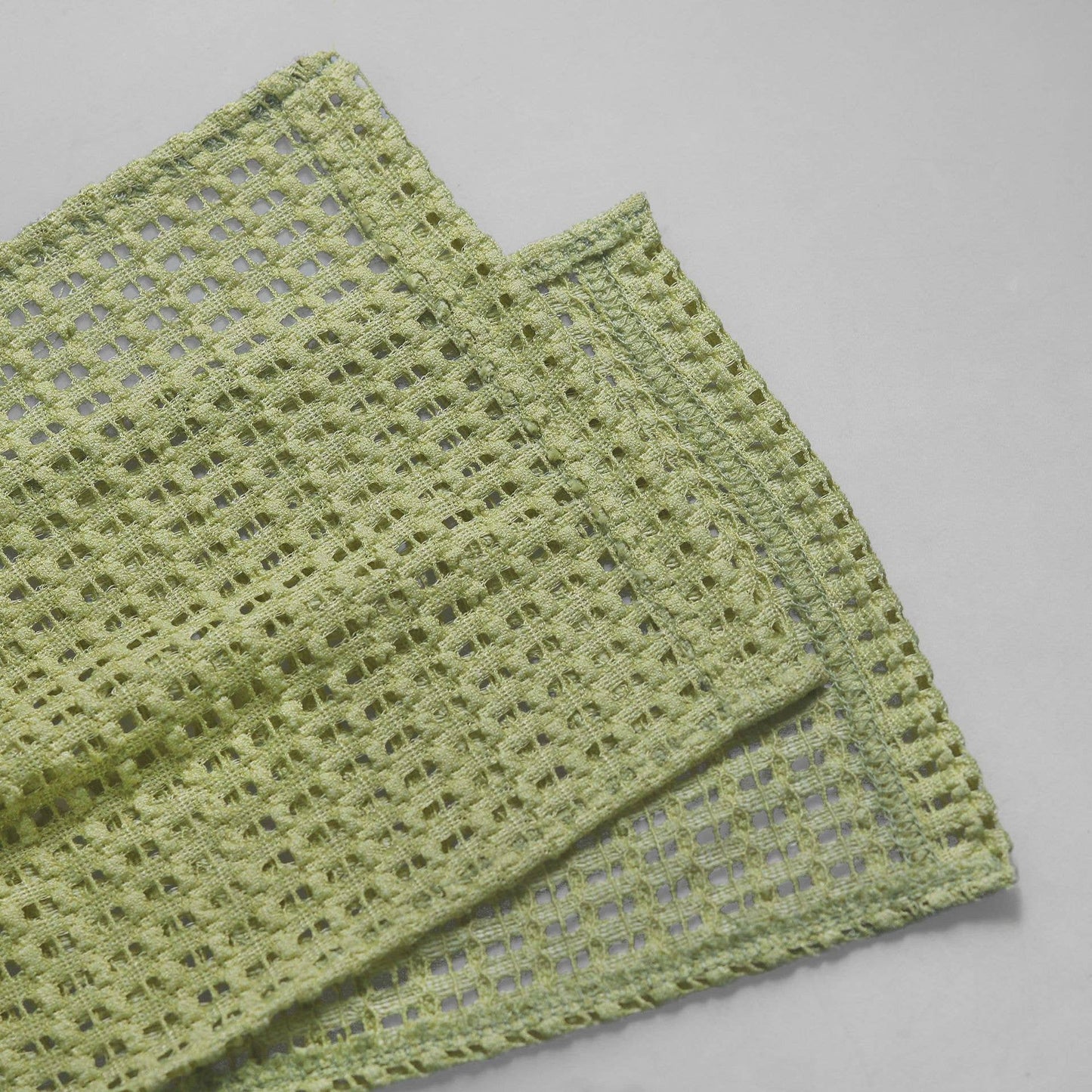 Knitted hollowed-out bikini top short skirt set